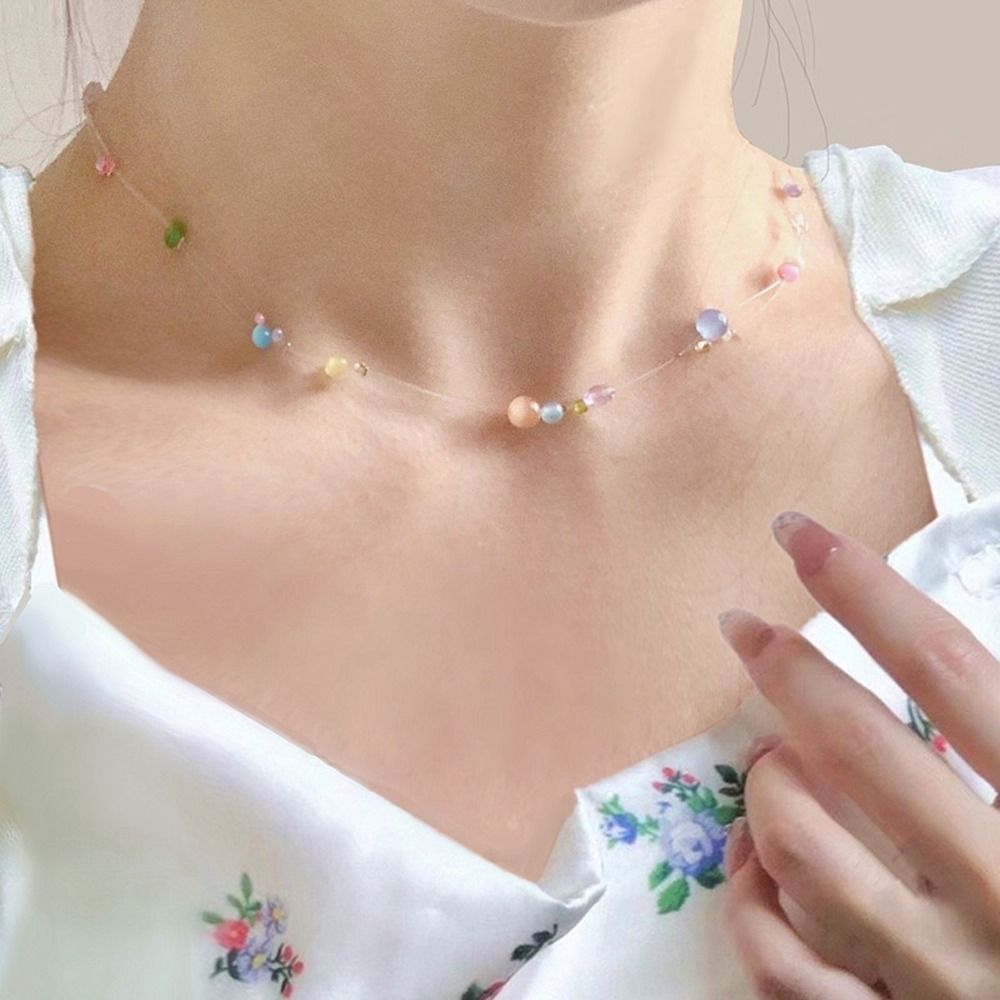 Korean Girls Lifestyle - Trendige Halskette im koreanischen Stil aus