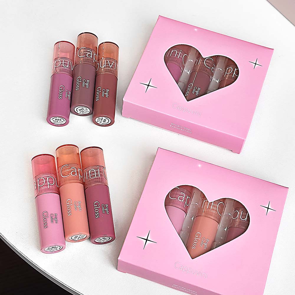 3-teiliges Water-Light-Lipglos – Lip Tint Korean Bewertung und Preis