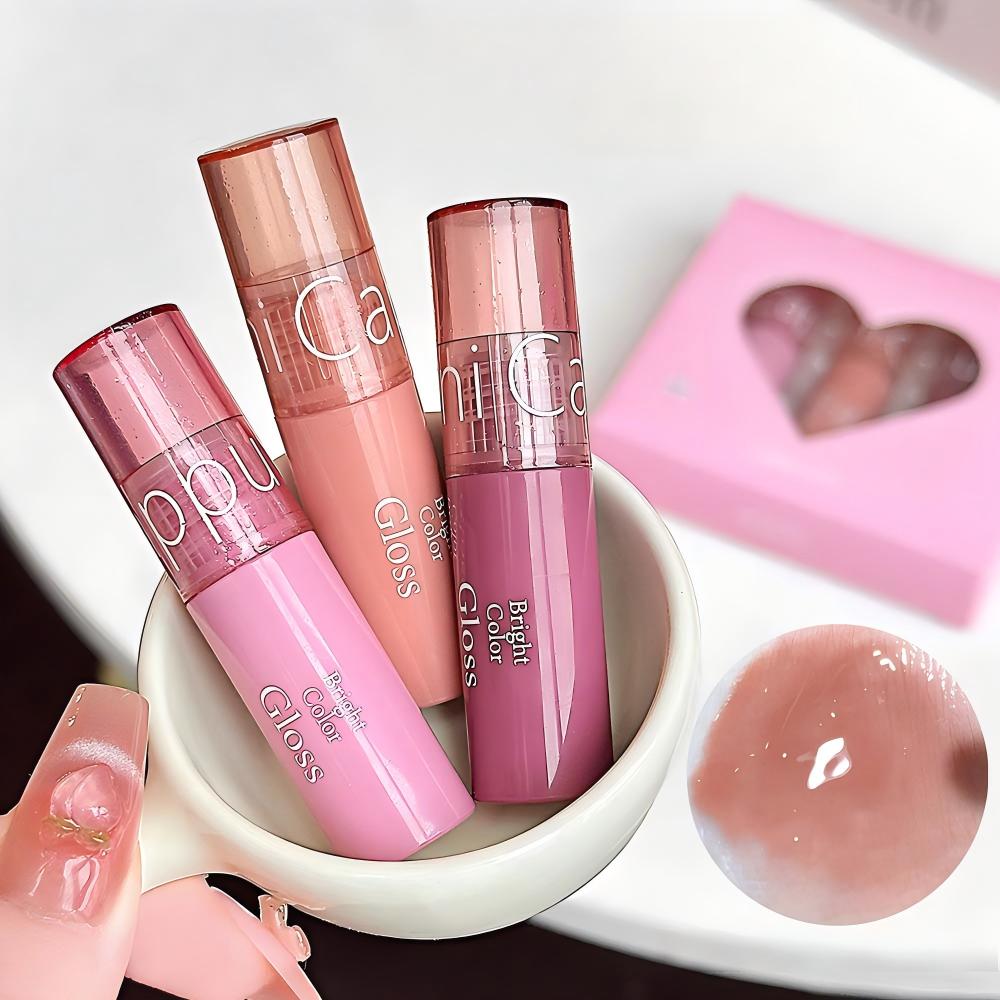 3-teiliges Water-Light-Lipglos – Lip Tint Korean Bewertung und Preis