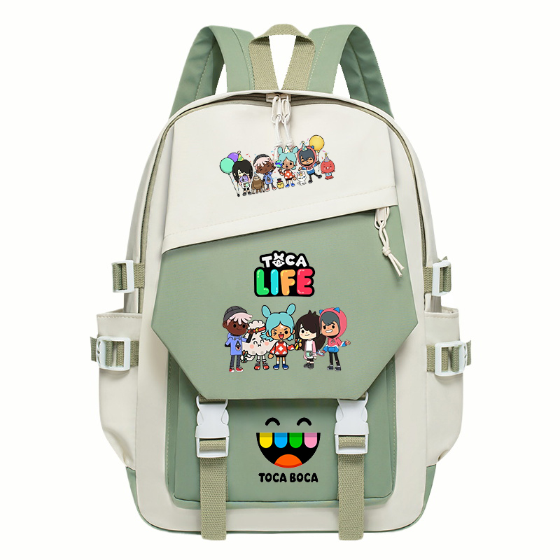 Toca Life World Print Rucksack – Korean Girls Lifestyle Bewertung und Preis