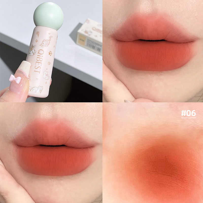QIBEST Süßer samtmatter Lippen – Lip Tint Korean Bewertung und Preis